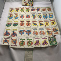 Marvel Comics Super Heroes Card Game - 1978 - Milton Bradley - Very Good Condition