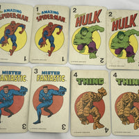 Marvel Comics Super Heroes Card Game - 1978 - Milton Bradley - Very Good Condition