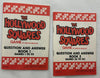 Hollywood Squares Game - 1980 - Milton Bradley - Good Condition