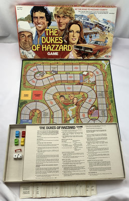 The Dukes of Hazzard Game - 1981 - Ideal - Very Good Condition