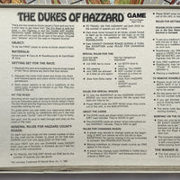 The Dukes of Hazzard Game - 1981 - Ideal - Very Good Condition