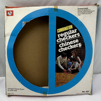 2 in 1 Chinese Checkers and Checkers - Ohio Art - Great Condition