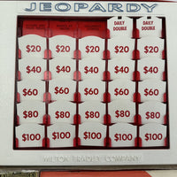 Jeopardy Game 1st Edition - 1964 - Milton Bradley - Great Condition