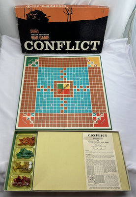 Conflict Game - 1964 - Parker Brothers - Great Condition