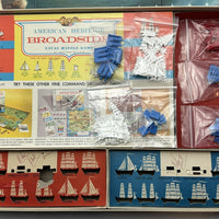 Broadside Game - 1962 - Milton Bradley - Very Good Condition