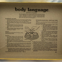 Body Language Game - 1976 - Milton Bradley - Very Good Condition
