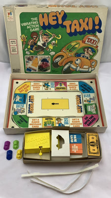 Hey Taxi! Game - 1975 - Milton Bradley - Good Condition