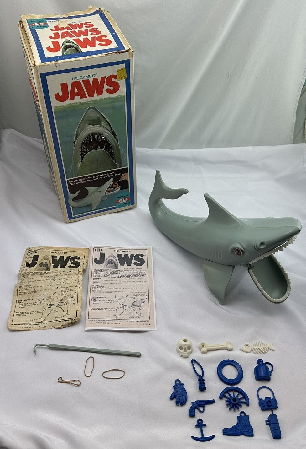 Jaws Game - 1975 - Ideal - Great Condition