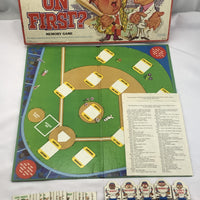 Who's on First? Game - 1978 - Selchow & Righter - Very Good Condition