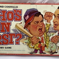 Who's on First? Game - 1978 - Selchow & Righter - Very Good Condition