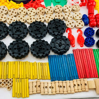 Tinker Toys Mega Construction Set - 2004 - Great Condition