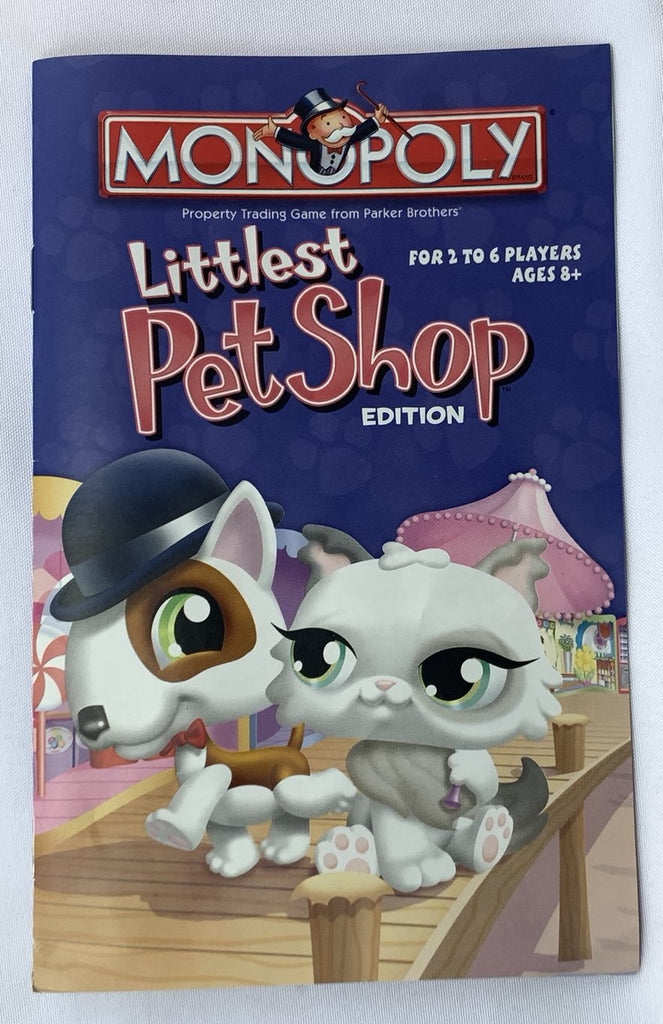 Littlest Pet Shop Monopoly 2007 Hasbro Good Condition