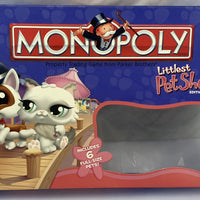 Littlest Pet Shop Monopoly - 2007 - Hasbro - Good Condition