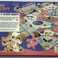 Littlest Pet Shop Monopoly - 2007 - Hasbro - Good Condition