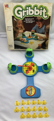 Gribbit Game - 1979 - Milton Bradley - Very Good Condition