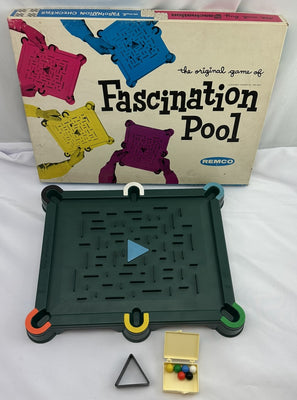 Fascination Pool Game - 1962 - Remco - Very Good Condition