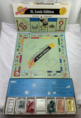 St. Louis Edition Monopoly Game - 1997 - USAopoly - New Old Stock
