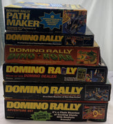 6 Domino Rally Sets - Pressman - Very Good Condition