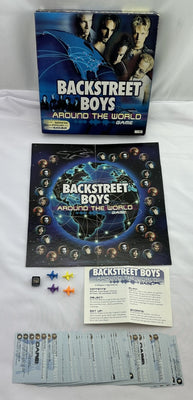 Backstreet Boys Around the World Game - 2000 - Patch - Great Condition