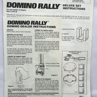 6 Domino Rally Sets - Pressman - Very Good Condition