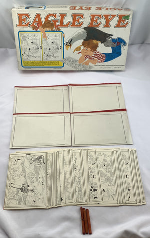 Eagle Eye Board Game - 1977 - Cadaco - Great Condition