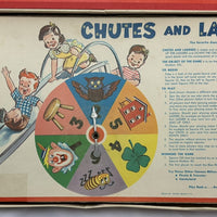 Chutes and Ladders Game - 1960 - Milton Bradley - Good Condition