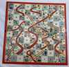 Chutes and Ladders Game - 1960 - Milton Bradley - Good Condition