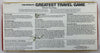 World's Greatest Travel Game - 1985 - Great Condition