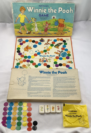 Winnie the Pooh Game - 1979 - Parker Brothers - Good Condition