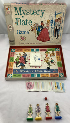 Mystery Date Game - 1965 - Milton Bradley - Great Condition