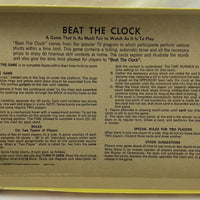 Beat the Clock Game - 1969 - Milton Bradley - Great Condition