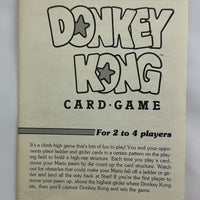 Donkey Kong Card Game - 1983 - Milton Bradley - Great Condition