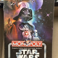 Monopoly Game Star Wars Original Trilogy Edition - 2004 - Parker Brothers - Good Condition