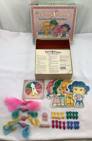 Pigtails & Ponytails Game - 1989 - Parker Brothers - Great Condition