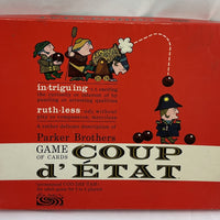 Coup d'Etat Game - 1966 - Parker Brothers - Great Condition