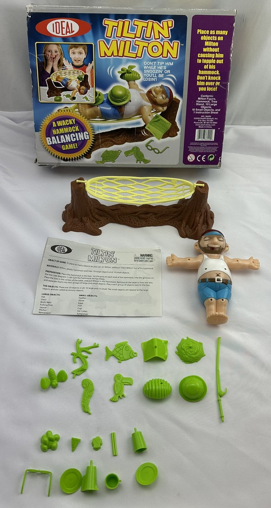 Tiltin' Milton Game - 2009 - Ideal - Great Condition