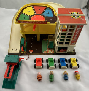 Fisher price action garage shop
