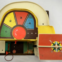 Fisher Price Little People Action Garage - 1970 - Great Condition