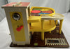 Fisher Price Little People Action Garage - 1970 - Great Condition