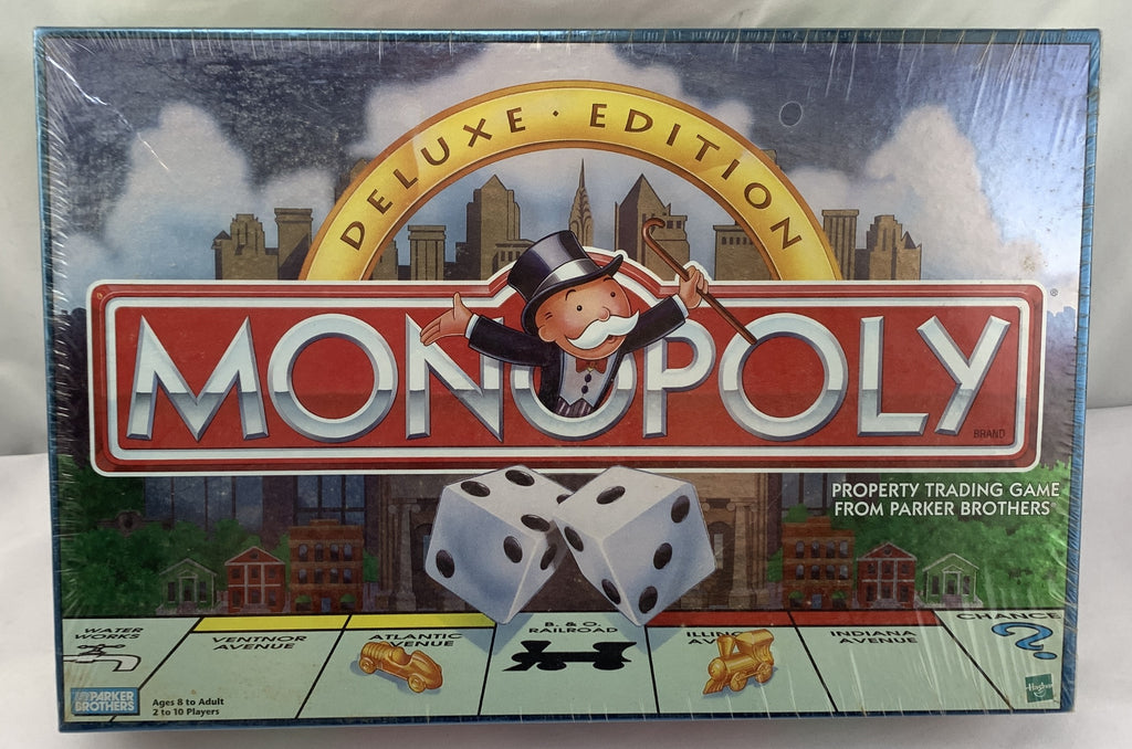 Deluxe Monopoly Game - 1998 - Parker Brothers - New/Sealed