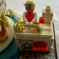 1971 Fisher Price Little People Play Family Merry Go Round #111 - 1971 - Great Condition