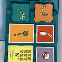 Dr. Seuss 4 Game Treasury Cat in the Hat, Green Eggs and Ham, One Fish, ABC's - 1996 - University Games - Great Condition