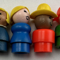 1971 Fisher Price Little People Play Family Merry Go Round #111 - 1971 - Great Condition