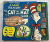 Dr. Seuss 4 Game Treasury Cat in the Hat, Green Eggs and Ham, One Fish, ABC's - 1996 - University Games - Great Condition