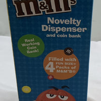 M & M's Yellow Novelty Dispenser and Coin Bank - 2008 - New