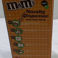 M & M's Yellow Novelty Dispenser and Coin Bank - 2008 - New