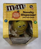 M & M's Yellow Novelty Dispenser and Coin Bank - 2008 - New