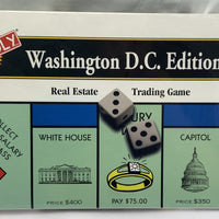 Washington DC Edition Monopoly Game - 1995 - USAopoly - New/Sealed