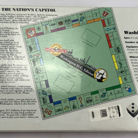 Washington DC Edition Monopoly Game - 1995 - USAopoly - New/Sealed
