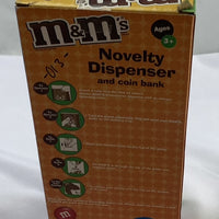 M & M's Blue Novelty Dispenser and Coin Bank - 2008 - New